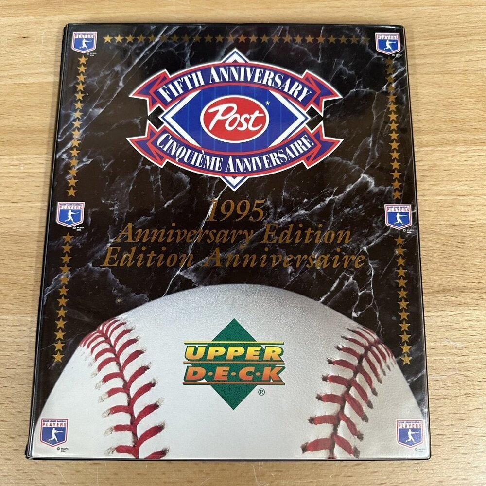1995 Post Cereal Upper Deck 5th Anniversary Edition Baseball Card Book – HOFs